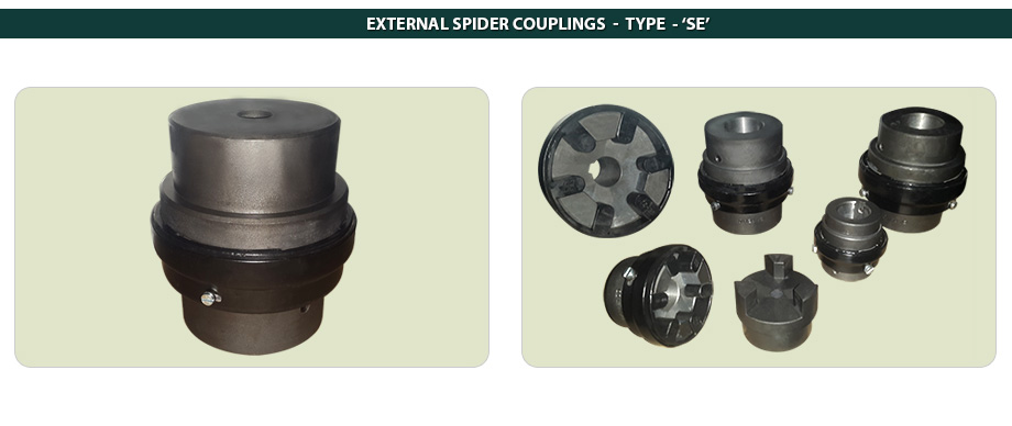 External Spider Couplings
