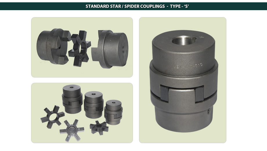 Standard Star Couplings / Spider Couplings
