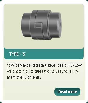 Standard Star Couplings Type-S
